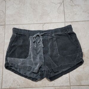 Volcom High Waist Charcoal Shorts